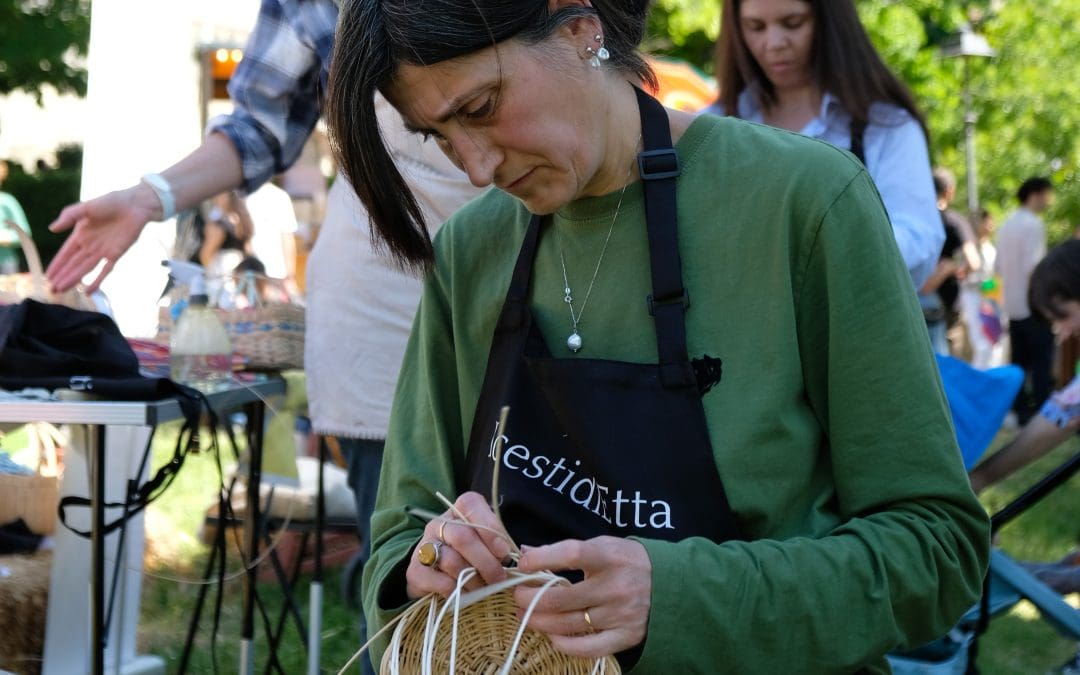 Laboratorio pratico di “Cesteria Moderna in Midollino” con IcestidiEtta | Per Adulti